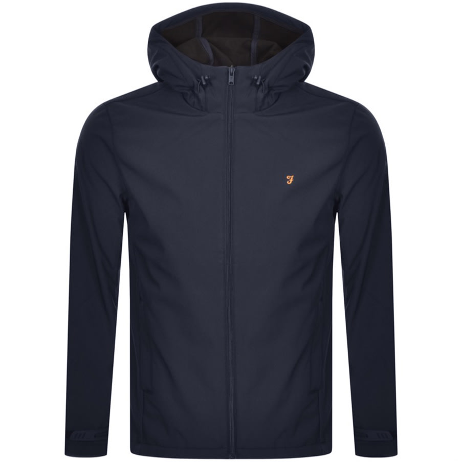 Alternative Image for ProductFarah Vintage Bective Soft Shell Jacket Navy1
